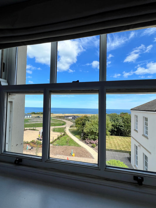 Room with a view at Seaham Hall